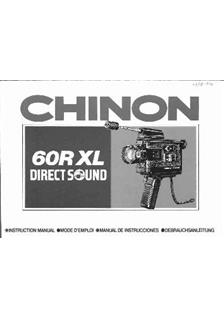 Chinon 60 manual. Camera Instructions.